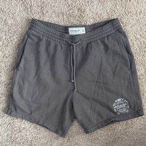 Abercrombie & Fitch Charcoal Athletic Men’s Shorts